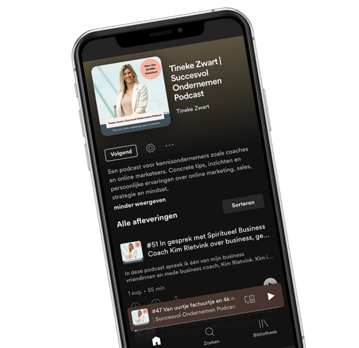Podcast Succesvol Ondernemen I Tineke Zwart